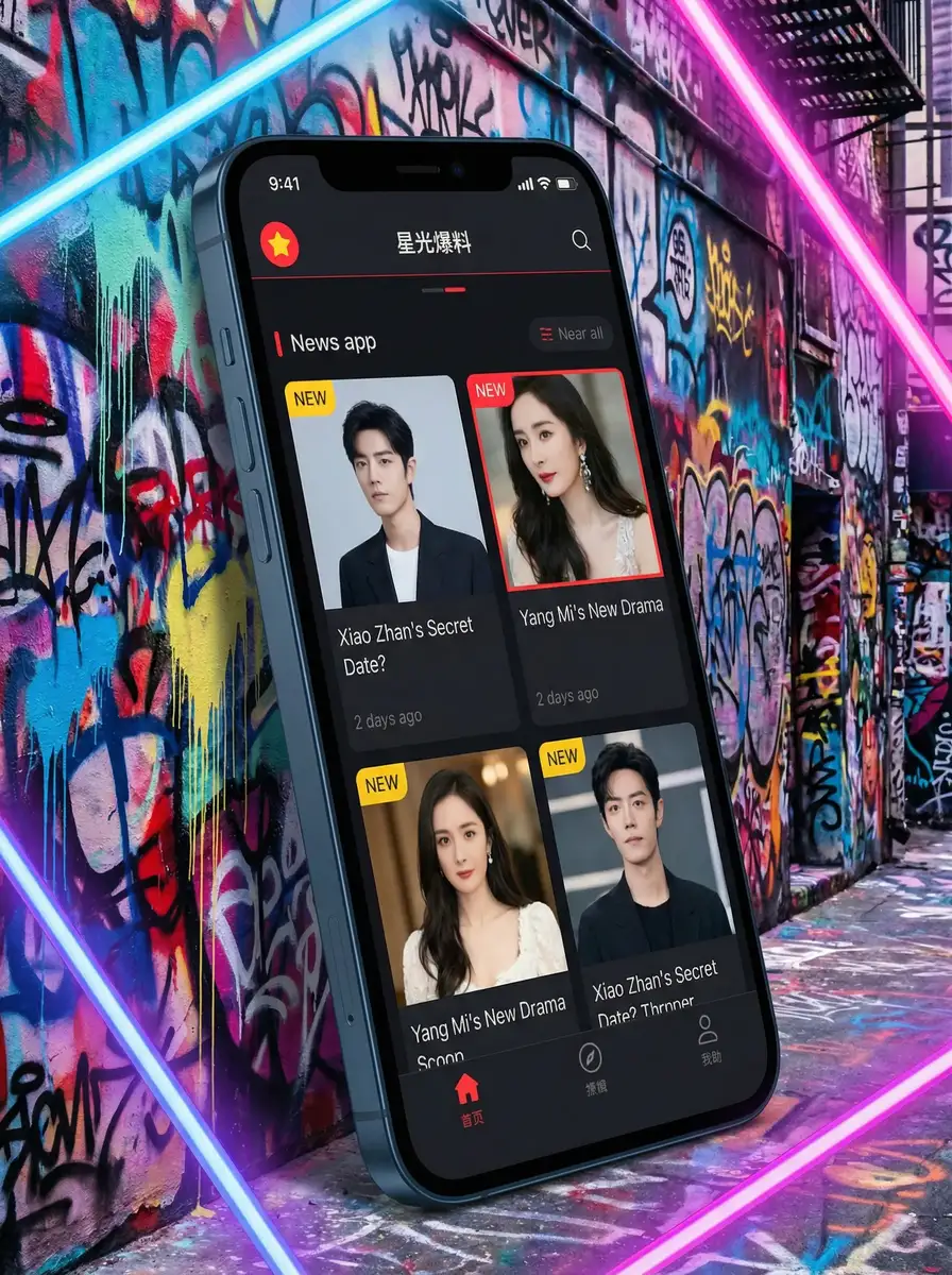 俄罗斯rapper潮水老狼 APP界面展示 - 掌上吃瓜神器